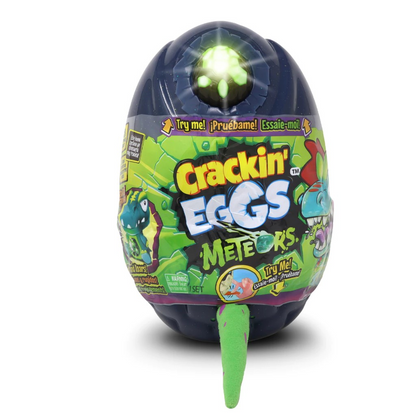 Crackin Eggs Meteor Dino - Mainan Telur Boneka Karakter Dinosaurus