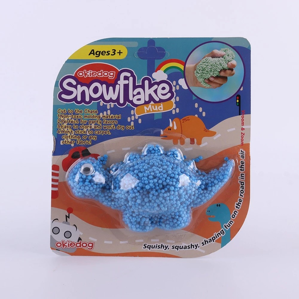Okiedog Snowflake Mud with Eye - Slime Mainan Edukasi & Sensorik Anak