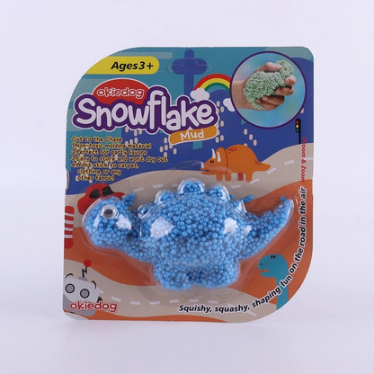 Okiedog Snowflake Mud with Eye - Slime Mainan Edukasi & Sensorik Anak
