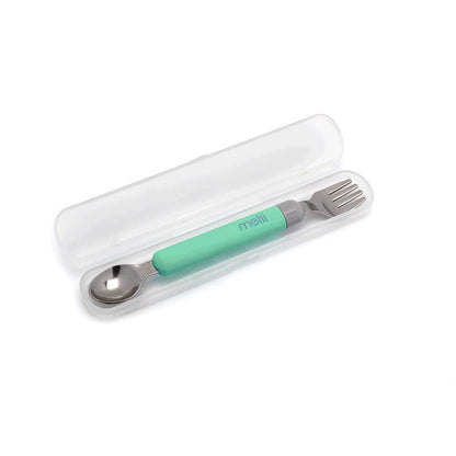 Melii Baby Spork On The Go - Sendok&garpu anak