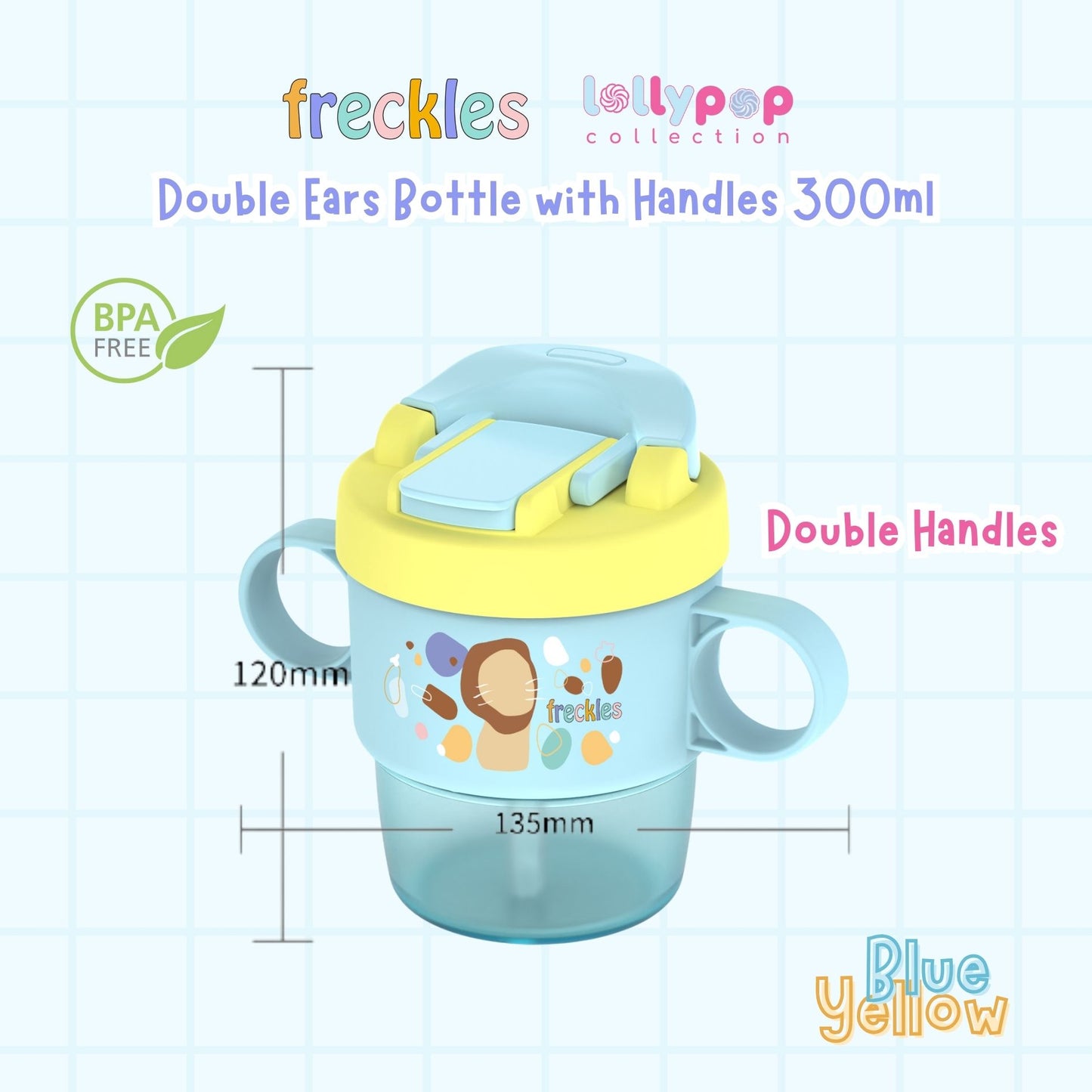 Freckles Lollypop Collection Bottle and Lunch Box