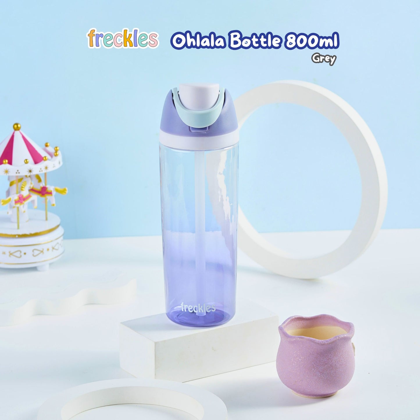 Freckles Ohlala 800ml Water Bottle