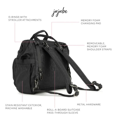 Jujube Dr. BFF Diaper Bag - Tas Popok Perlengkapan Bayi Multifungsi