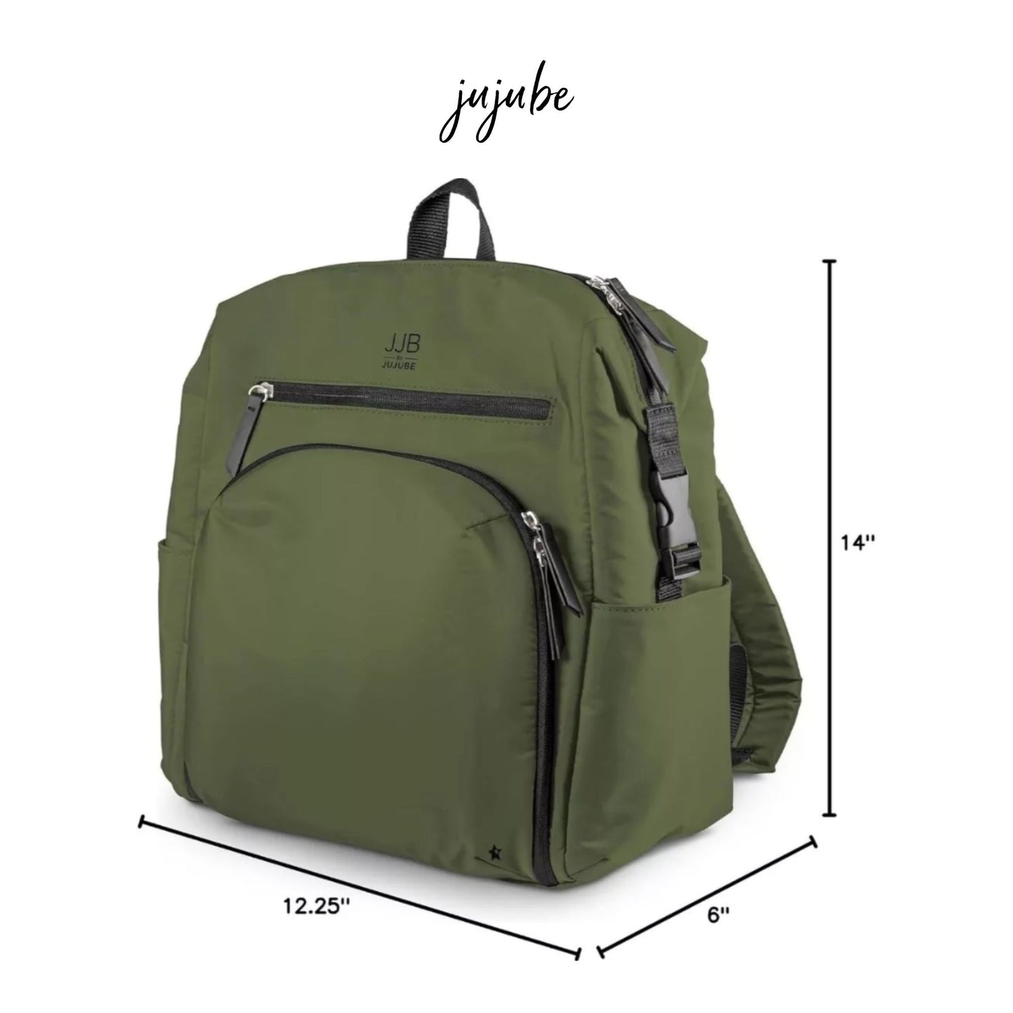 Jujube Modern Backpack Diaper Bag - Tas Popok Ransel Perlengkapan Bayi Multifungsi