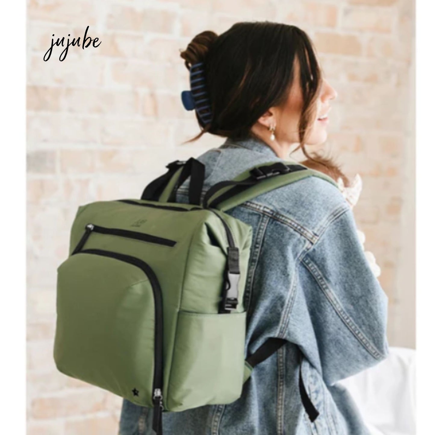 Jujube Modern Backpack Diaper Bag - Tas Popok Ransel Perlengkapan Bayi Multifungsi