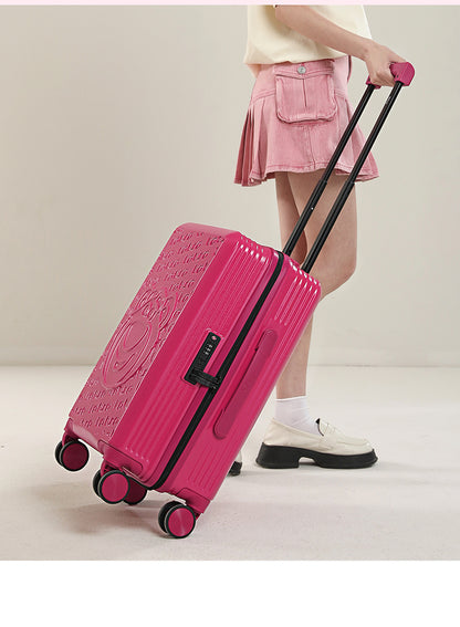 Mesuca Lotso Traveling Suitcase 20" - Koper Travel Disney Premium Tahan Banting