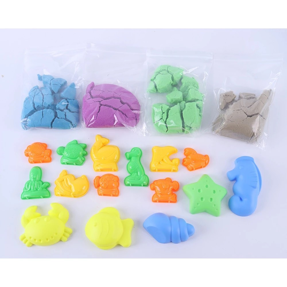 Okiedog Motion Sand - Mainan Pasir Kinetik Edukasi Anak