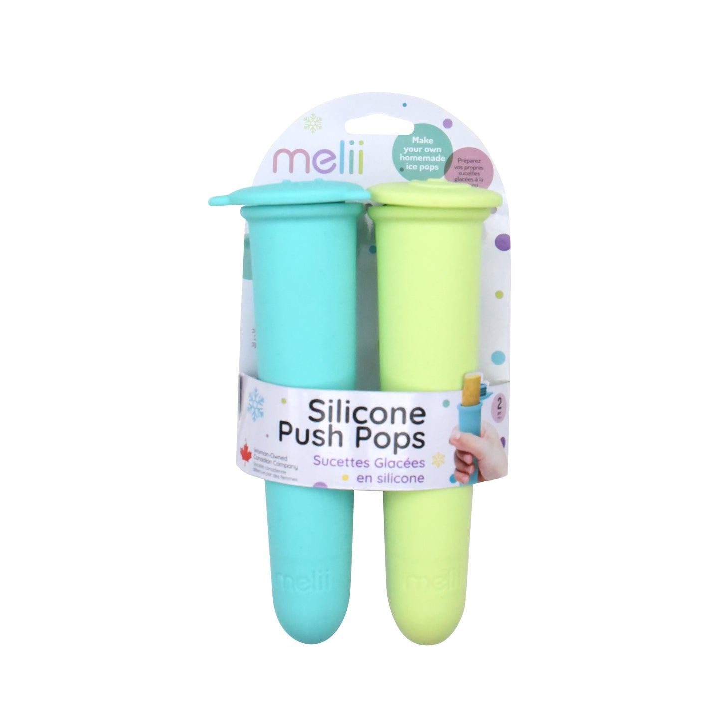 Melii Baby Push Pop - Cetakan Ice Cream Anak Silicone BPA FREE