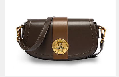 Mesuca Licensed Minnie Shoulder Bags - Tas Selempang Disney Premium Dark Brown