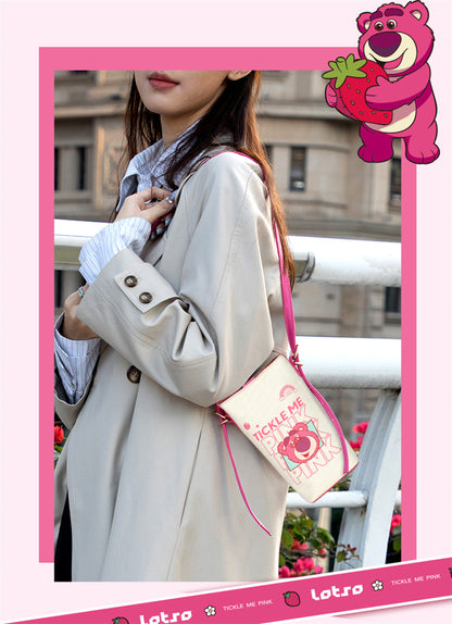Mesuca Lotso Bucket Bag - Tas Selempang Disney Premium