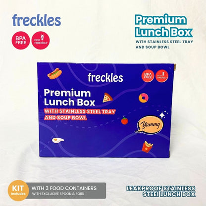 Freckles Stainless Steel Lunch Box