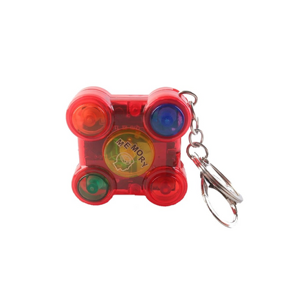 Okiedog Hit Me!!! Memory Game Transparent Edition (Assorted Color) Fidget Toys with Light and Sound