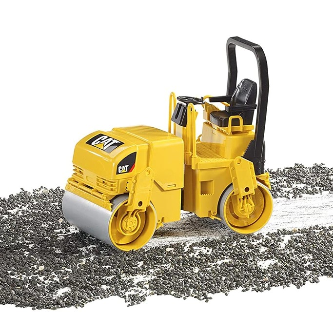 Bruder 2433 CAT Asphalt Drum Compactor