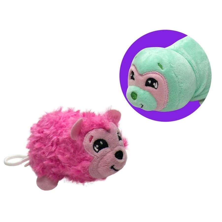 FlipaZoo 5in Mini Plush Mushmillows Asst of UP to 12 Styles - Surprise Toys Boneka Karakter Anak