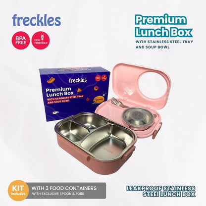 Freckles Stainless Steel Lunch Box