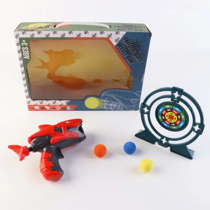 Okiedog Shark Soft Bullet Gun - Mainan Tembakan Anak Karakter Hiu