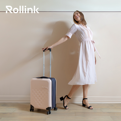 Rollink Flex 360 Spinner 21 - Koper 4 Roda 21 Inch - Koper Compact Lipat