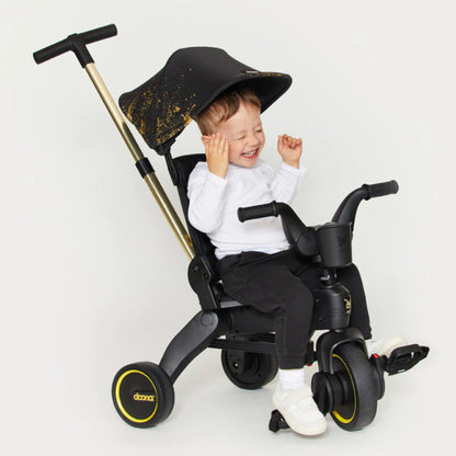 Doona Liki Trike Gold Limited Edition - Sepeda Dorong Roda Tiga - Stroller Anak