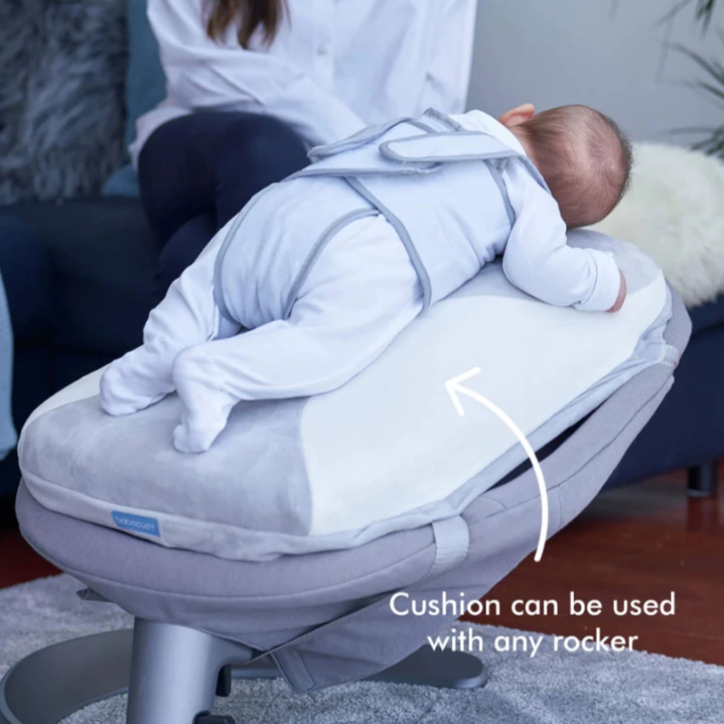 Babocush Newborn Comfort Cushion - Kasur anti kolik terdapat suara detak jantung dan getar