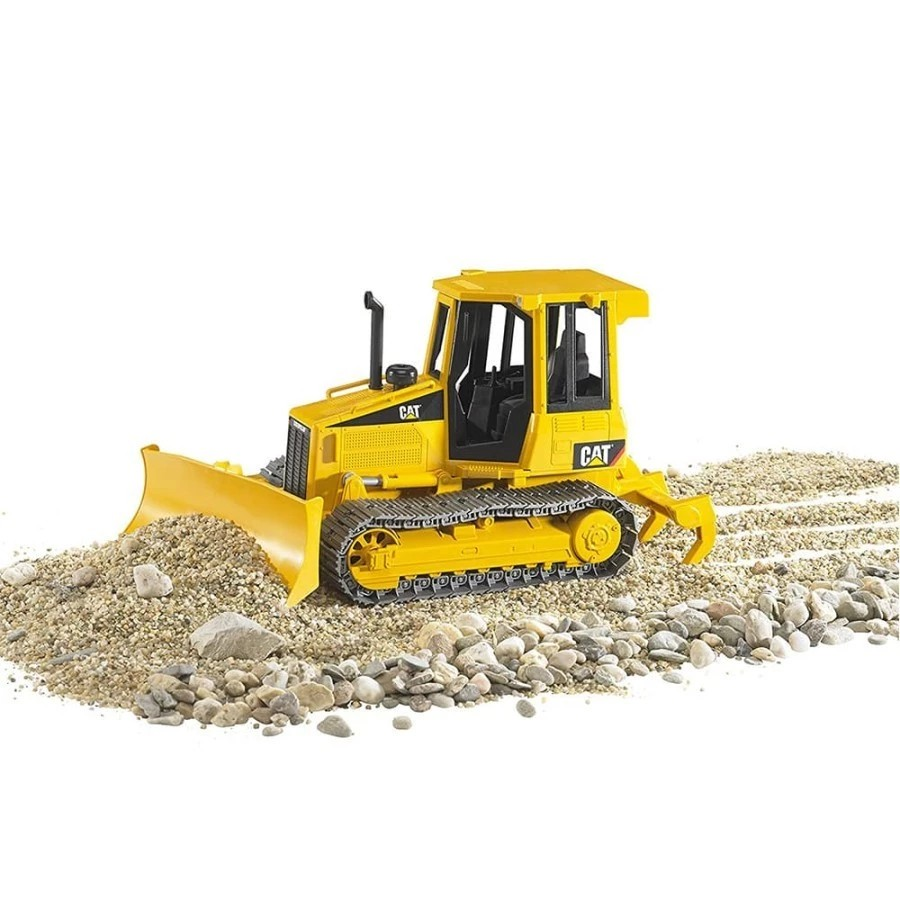 Bruder 2443 CAT Track Type Tractor - Mainan Miniatur Traktor Bulldozer
