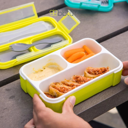 Bbluv Bento Complete Sealed Lunchbox - Kotak Makan Anak Anti Bocor