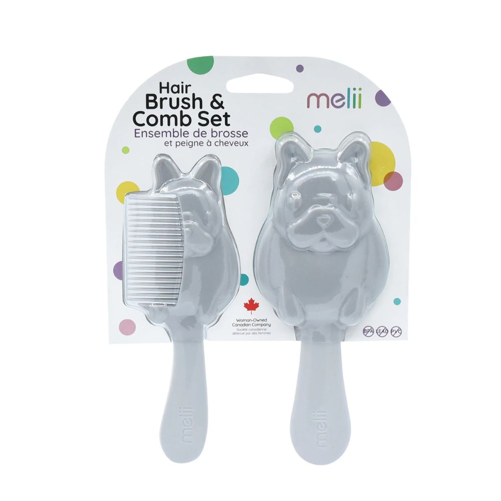 Melii Baby Brush + Comb Set - Sisir Rambut Bayi Anak
