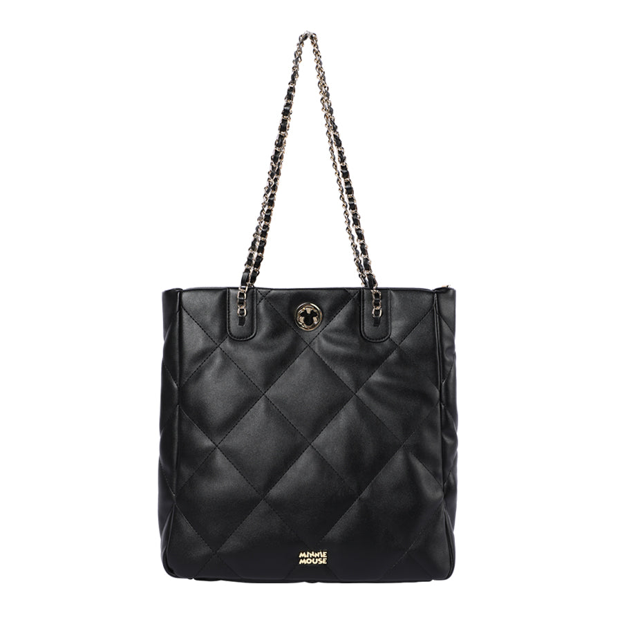 Mesuca Minnie Quilted Chain Shoulder Bag - Tas Selempang Disney Premium
