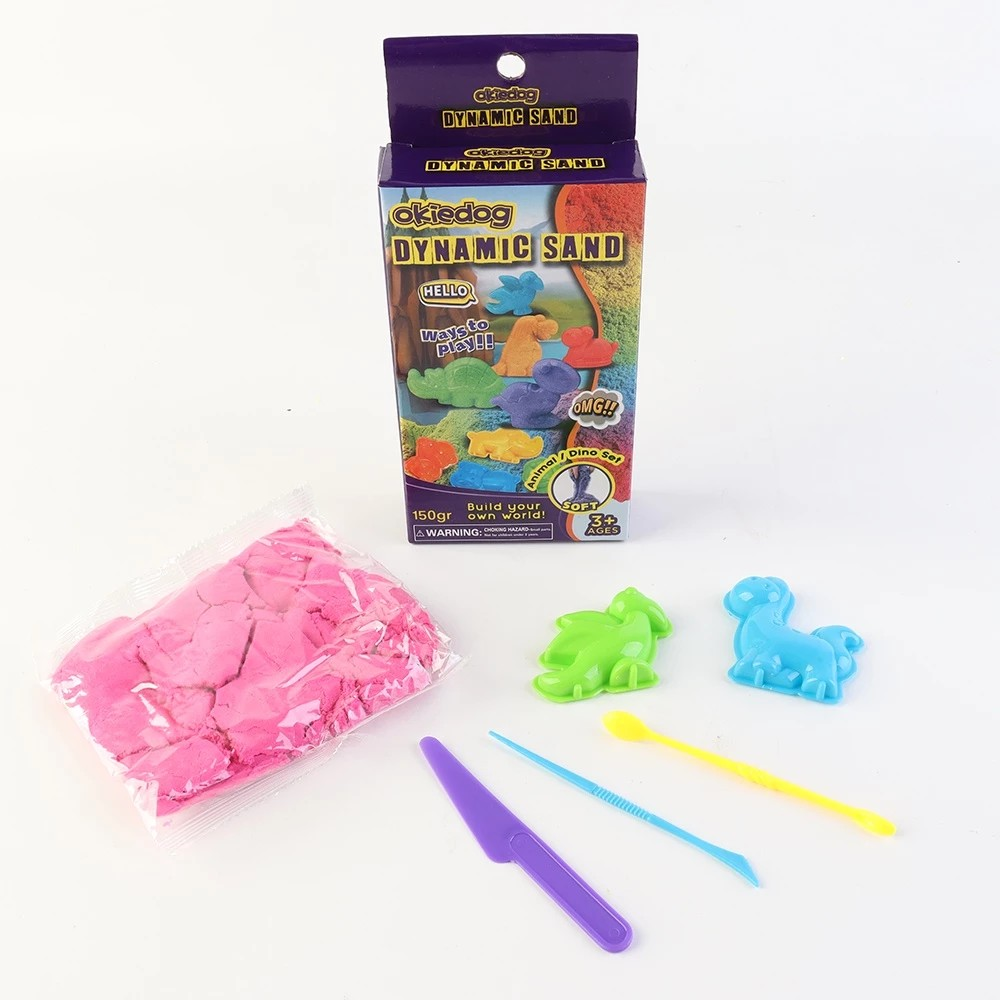 Okiedog Dynamic sand (150g) - Mainan Pasir Anak Premium