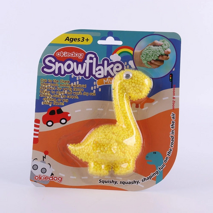 Okiedog Snowflake Mud with Eye - Slime Mainan Edukasi & Sensorik Anak
