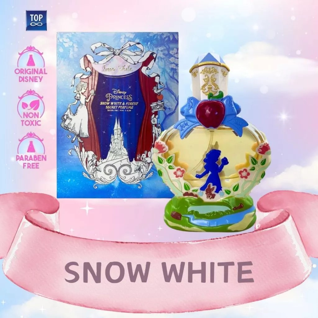 Disney Meishi Princess Secret Perfume 30mL - Parfum Anak Aman untuk Kulit Sensitif 30mL