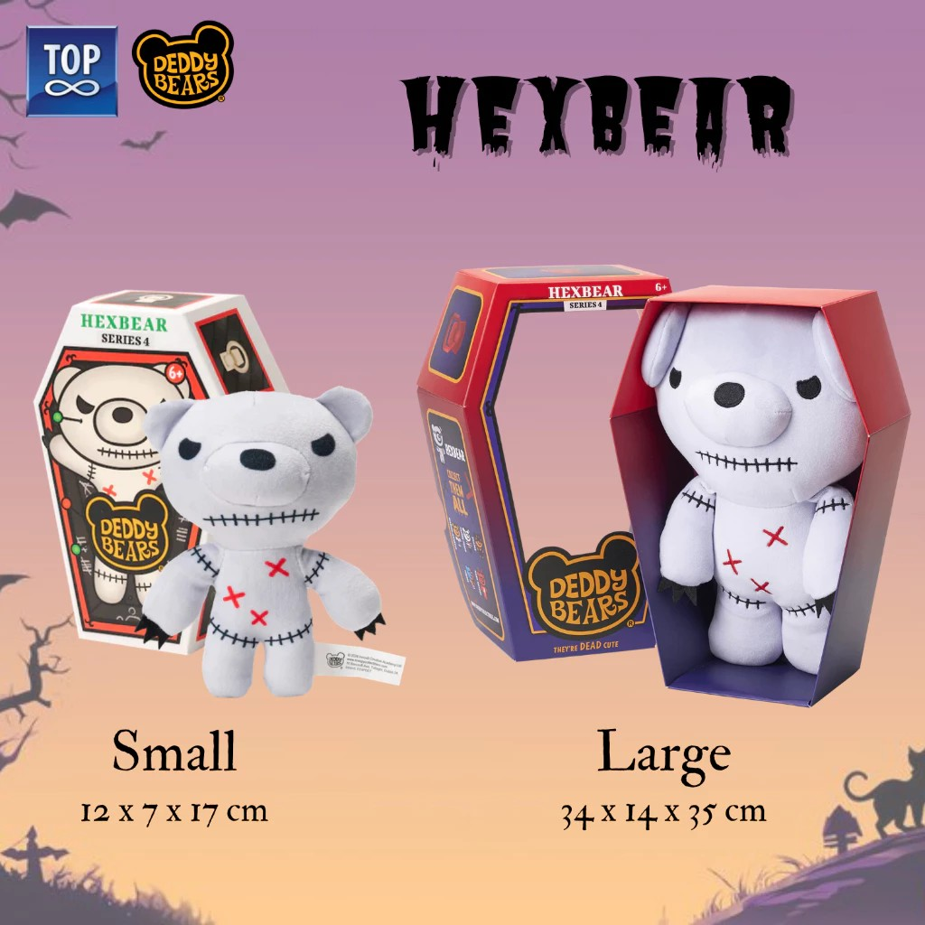 Deddy Bears In Coffin Collectible Plush w/ Roblox Digital Item - Koleksi Boneka Beruang dalam Peti