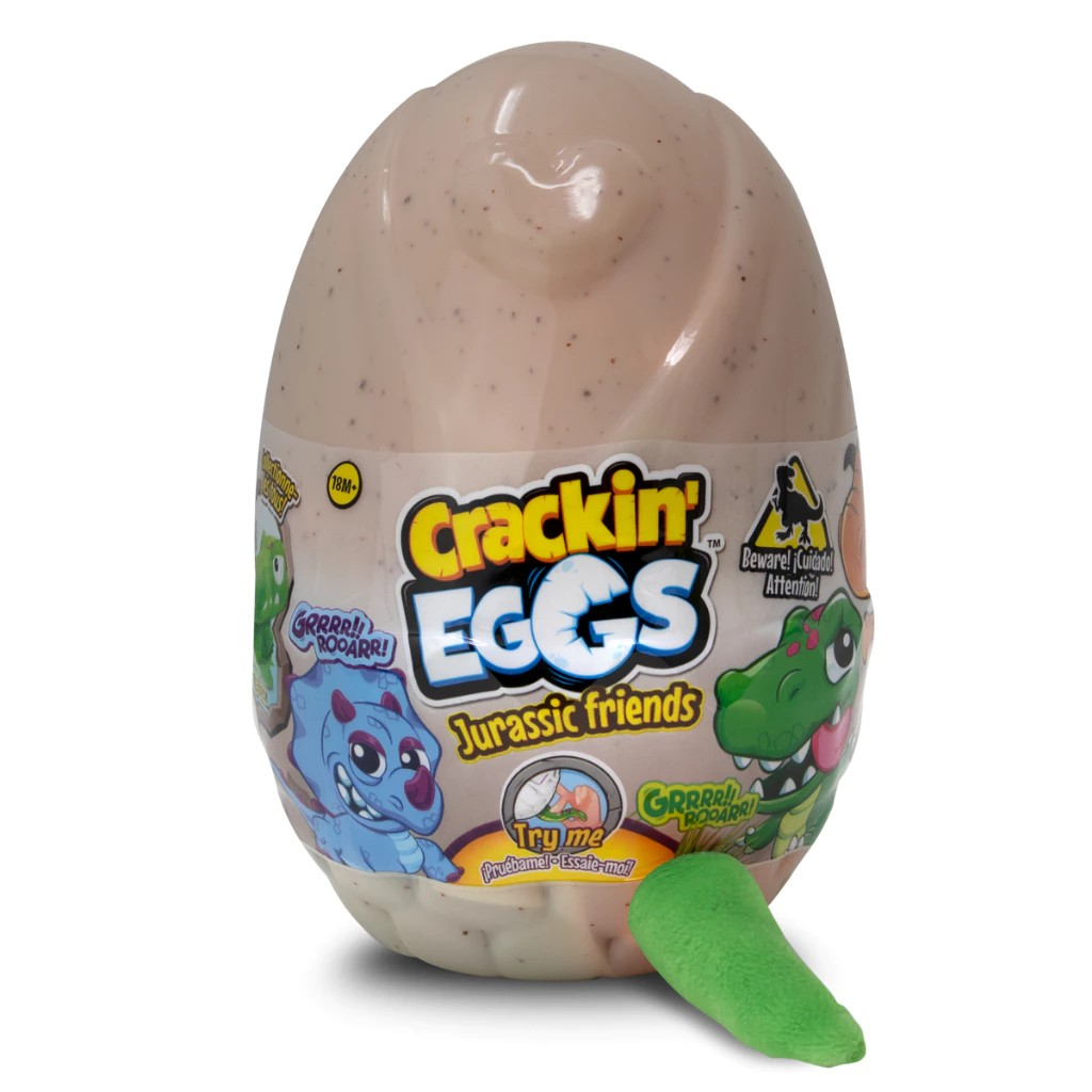 Crackin Eggs Jurrasic Friends Mini Dino - Mainan Telur Boneka Karakter Dinosaurus