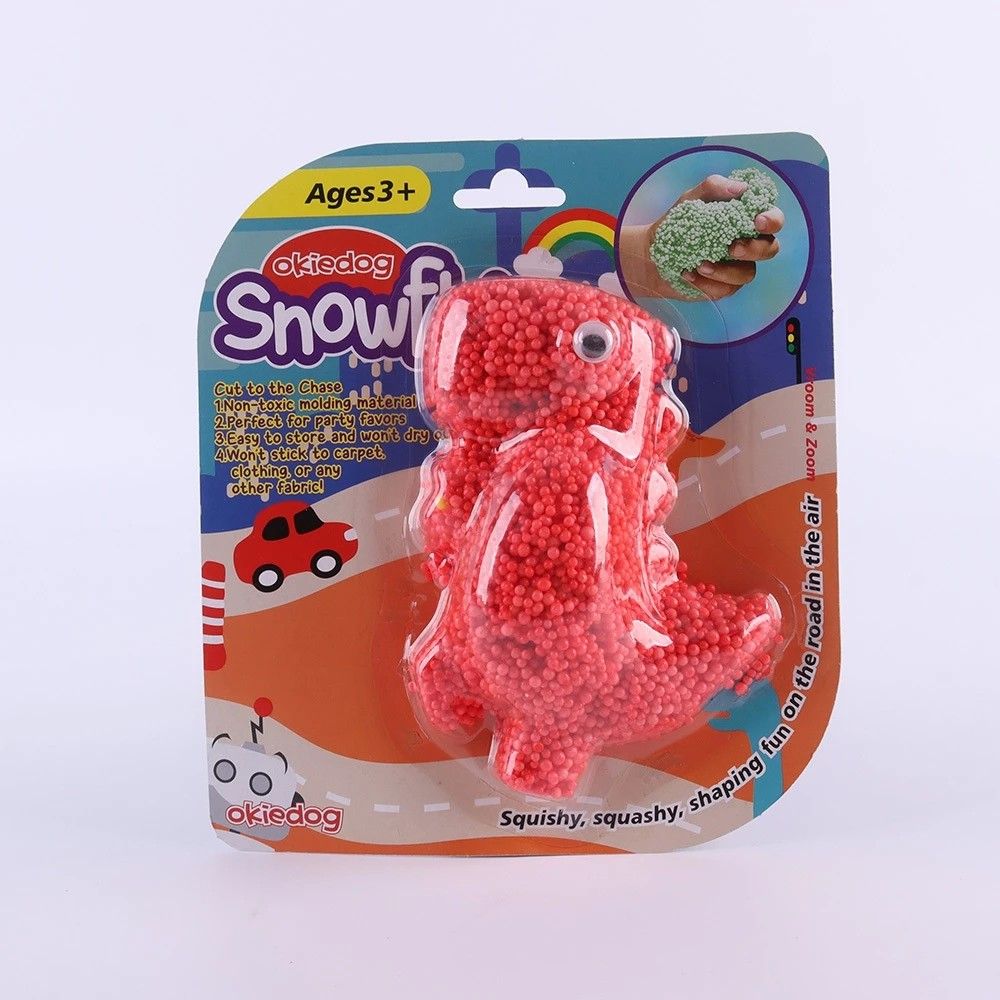 Okiedog Snowflake Mud with Eye - Slime Mainan Edukasi & Sensorik Anak