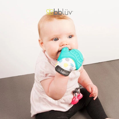 Bbluv Gluv Teething Mitten - Sarung Tangan Gigit untuk Meredakan Nyeri Gigi