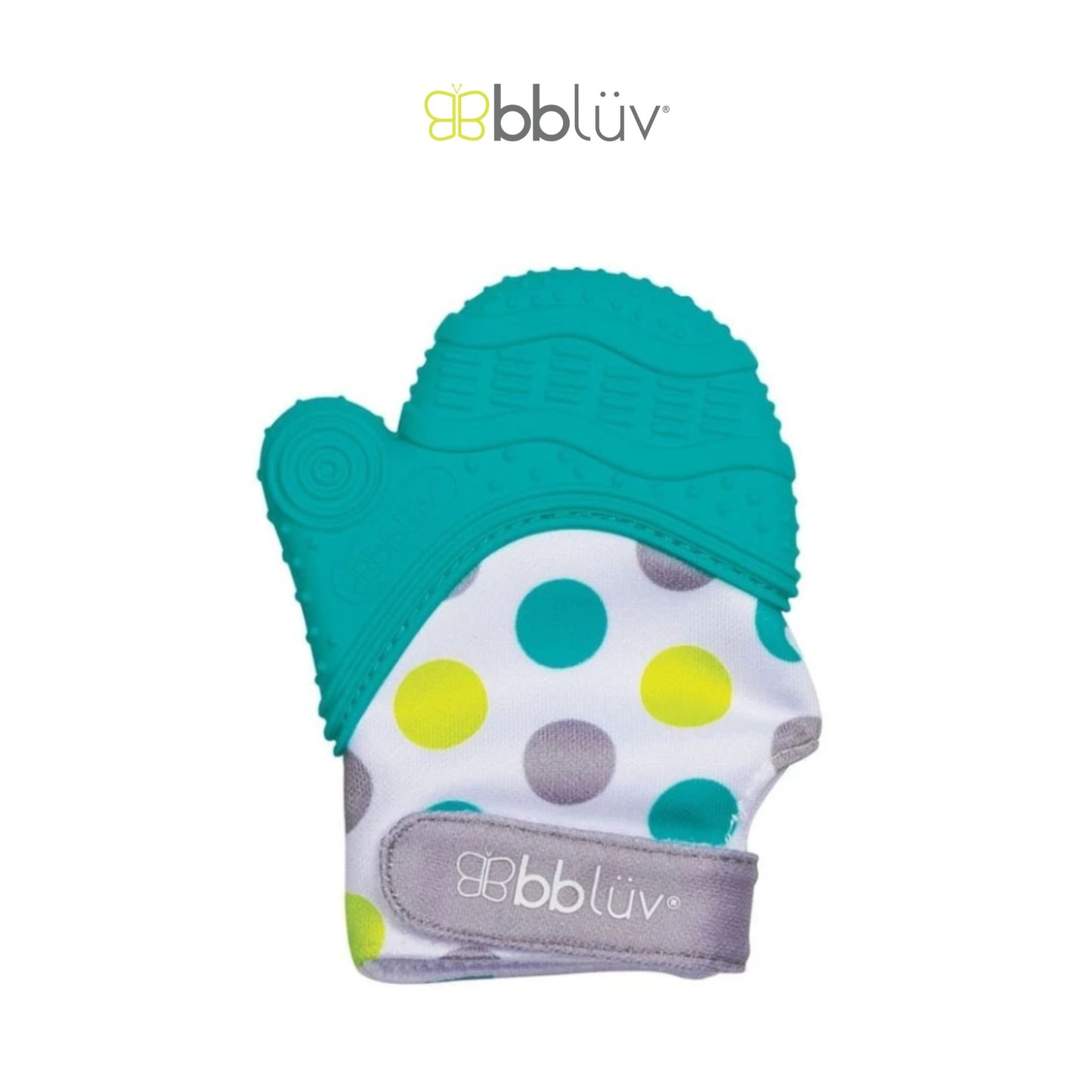 Bbluv Gluv Teething Mitten - Sarung Tangan Gigit untuk Meredakan Nyeri Gigi