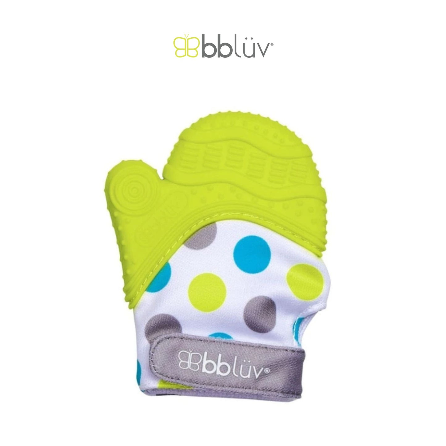 Bbluv Gluv Teething Mitten - Sarung Tangan Gigit untuk Meredakan Nyeri Gigi