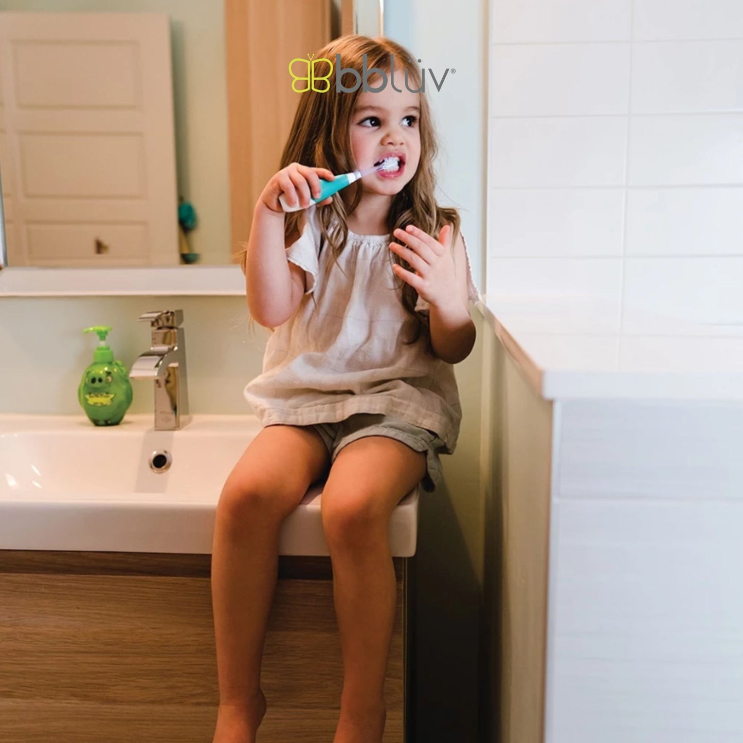 Bbluv Sonik 2 Stage Ultrasonic Toothbrush - Sikat Gigi Elektrik Bayi dan Anak