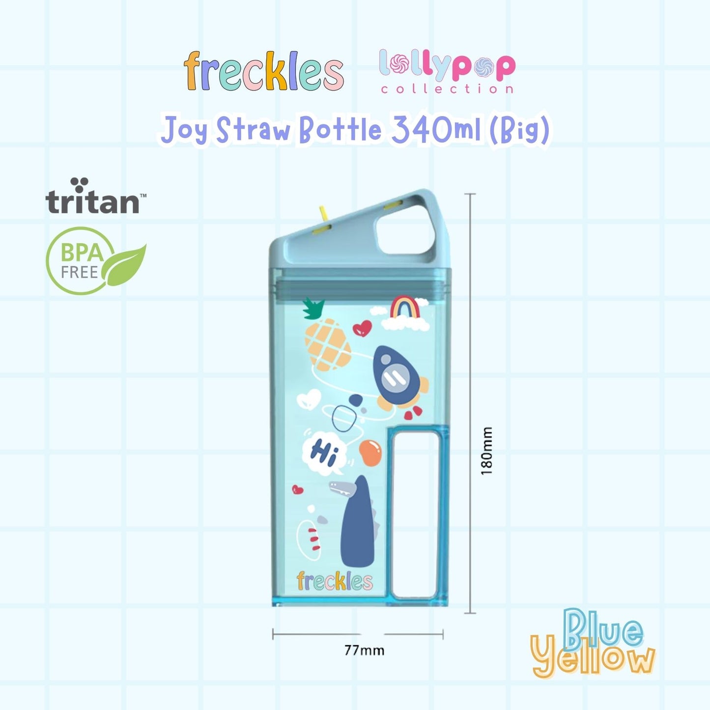 Freckles Lollypop Collection Bottle and Lunch Box