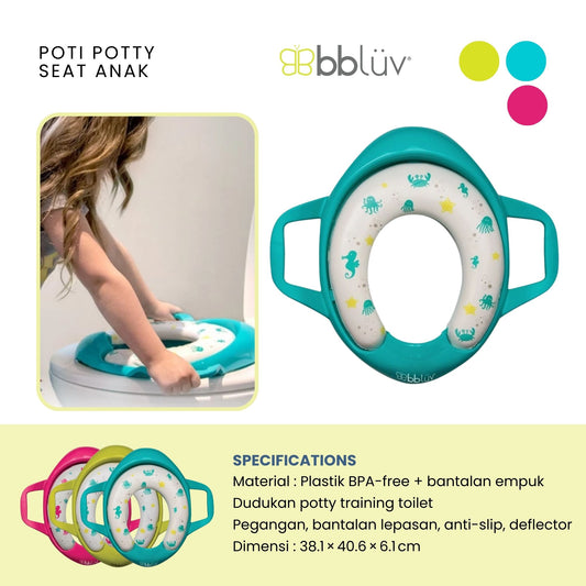 Bbluv Poti Potty Seat Anak - Warna Menarik