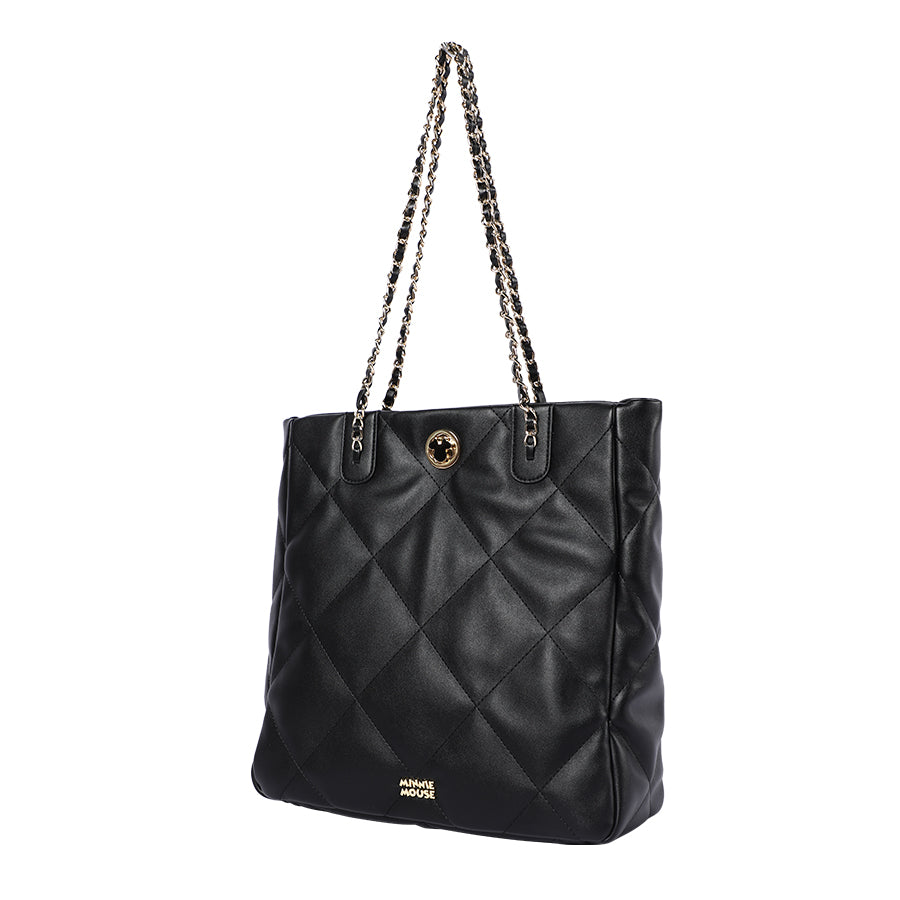 Mesuca Minnie Quilted Chain Shoulder Bag - Tas Selempang Disney Premium