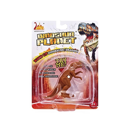 Dinosaur Planet Wind Up 10cm - Mainan Dinosaurus Mini
