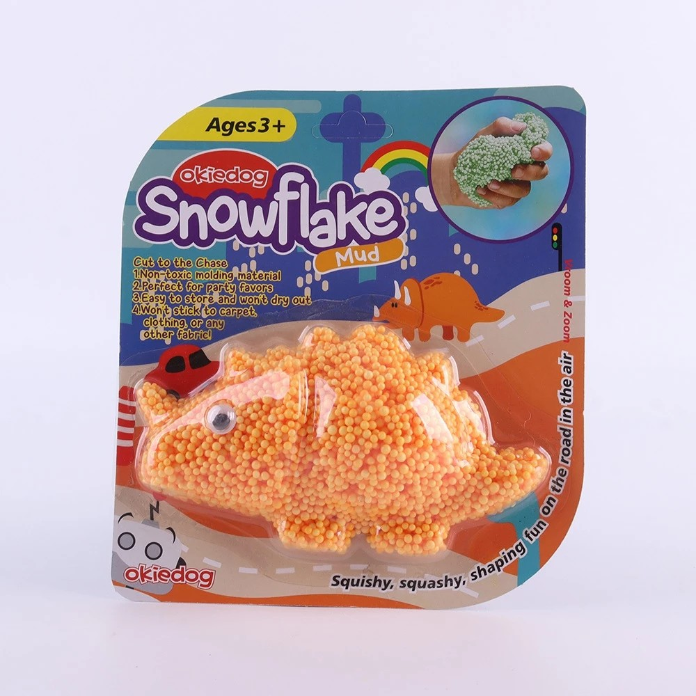 Okiedog Snowflake Mud with Eye - Slime Mainan Edukasi & Sensorik Anak