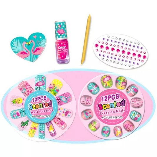 Tokidas Nail Art Collection - Mainan Aksesoris Kuku Palsu Anak