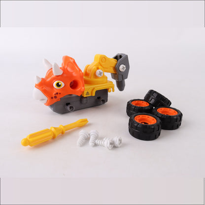 Okiedog Mini DIY Dino Truck - Mainan Bongkar Pasang Edukasi Anak