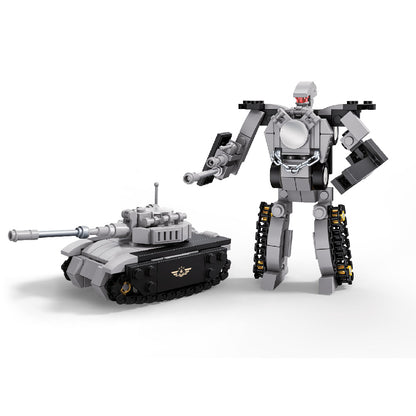 Okiedog Transformer Block - Mainan Anak Bricks Balok DIY