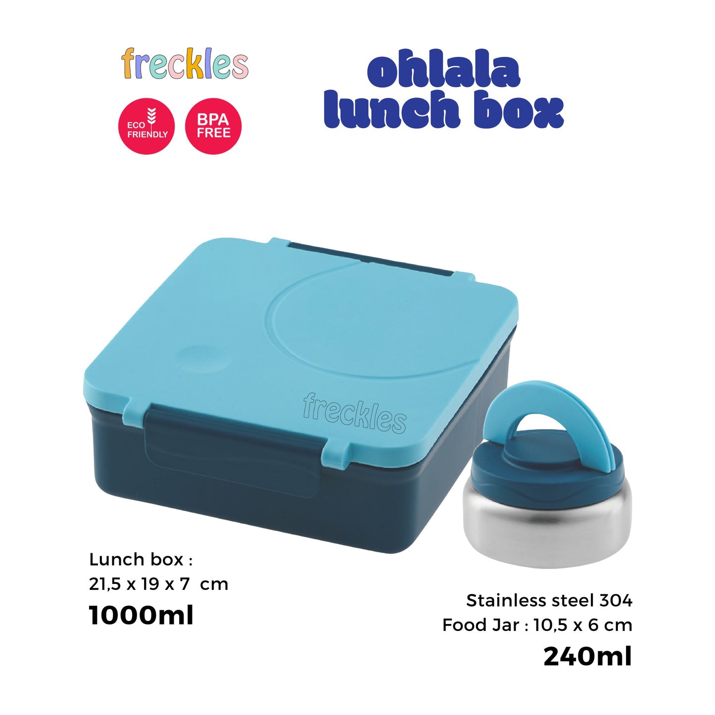 Freckles Ohlala Lunch Box