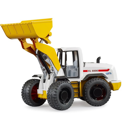 Bruder 3412 Wheel Loader - Mainan Miniatur Truk Pengangkat