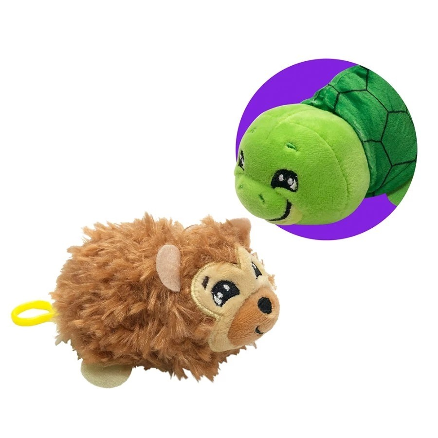 FlipaZoo 5in Mini Plush Mushmillows Asst of UP to 12 Styles - Surprise Toys Boneka Karakter Anak