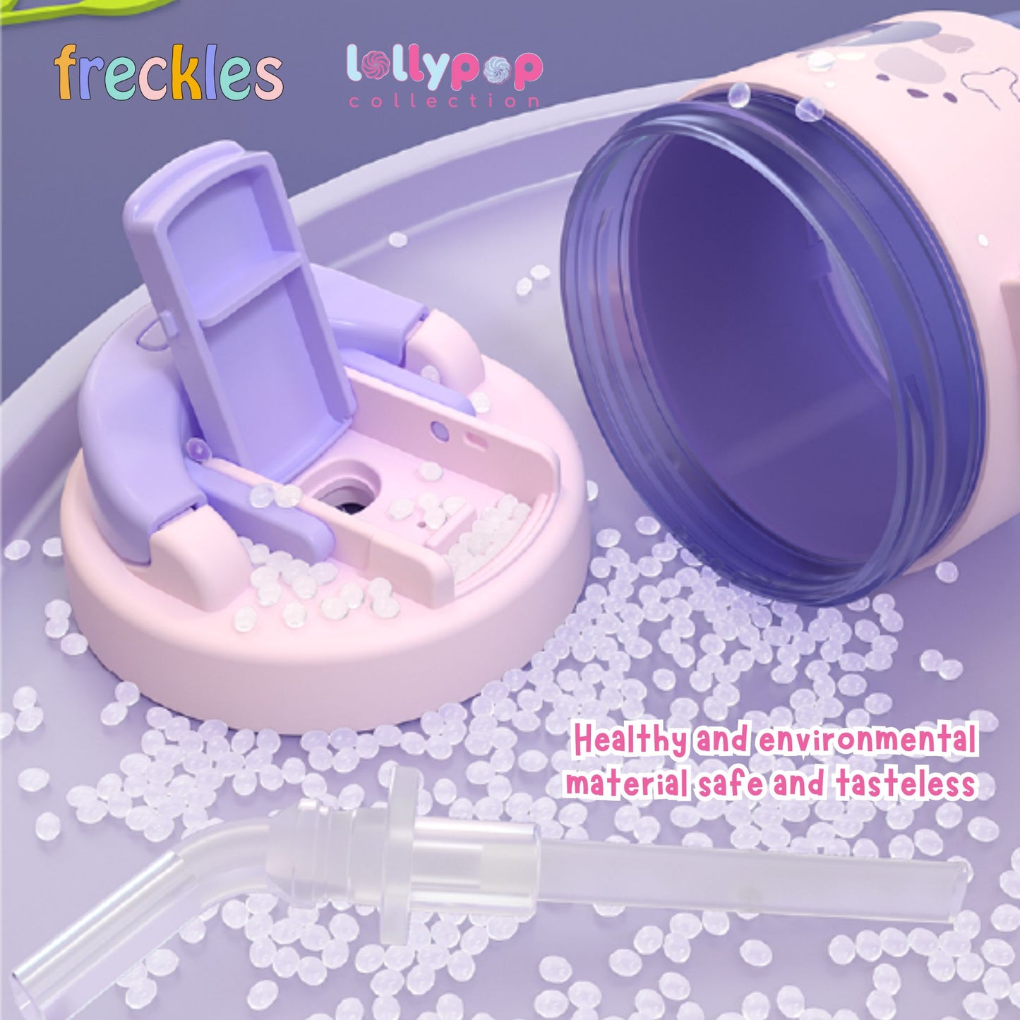 Freckles Lollypop Collection Bottle and Lunch Box