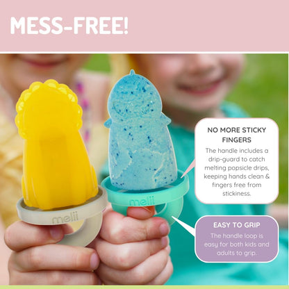 Melii Baby Animal Ice Pops with Tray - Cetakan Ice Cream Anak